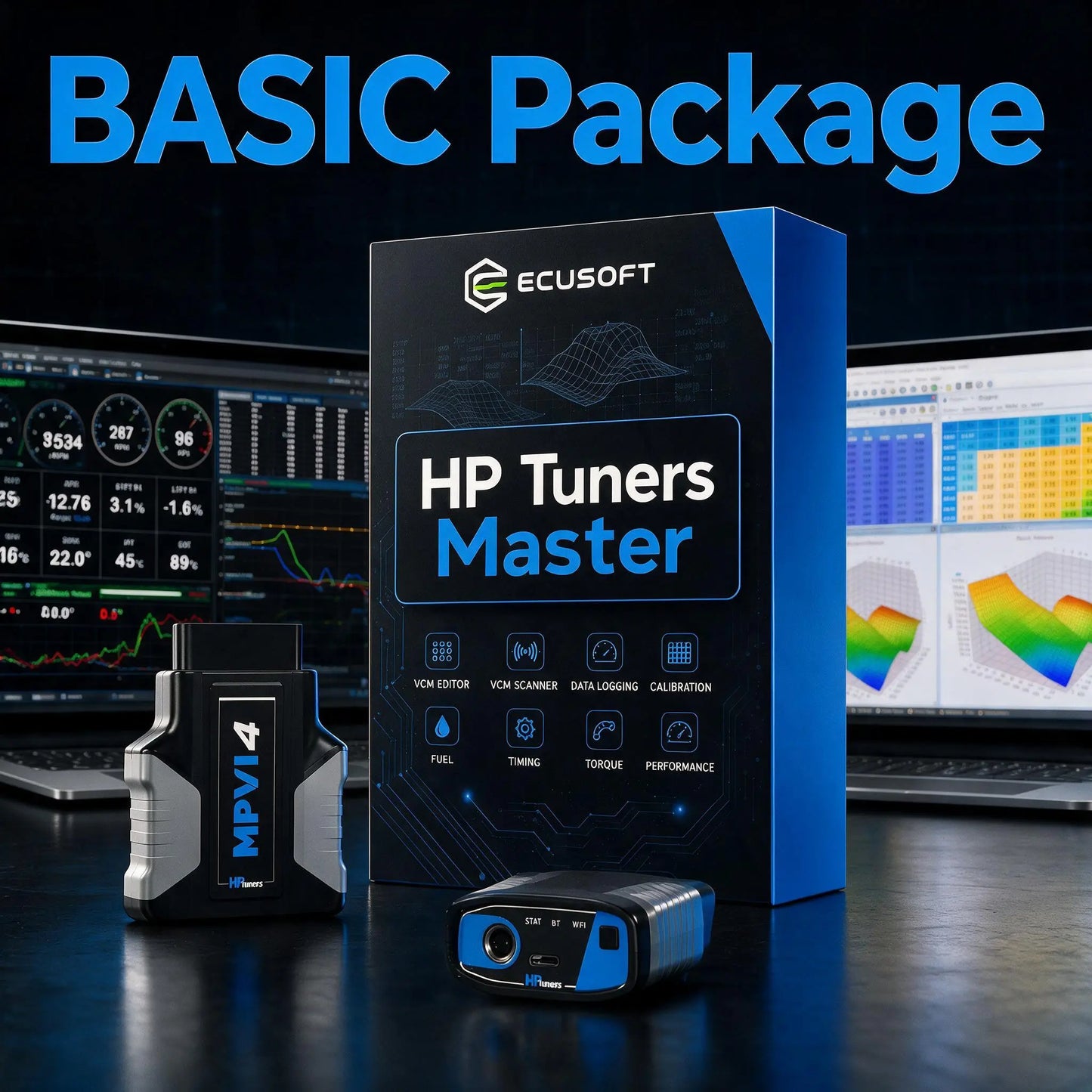 باقة HP Tuners Master BASIC للتدريب التأسيسي
